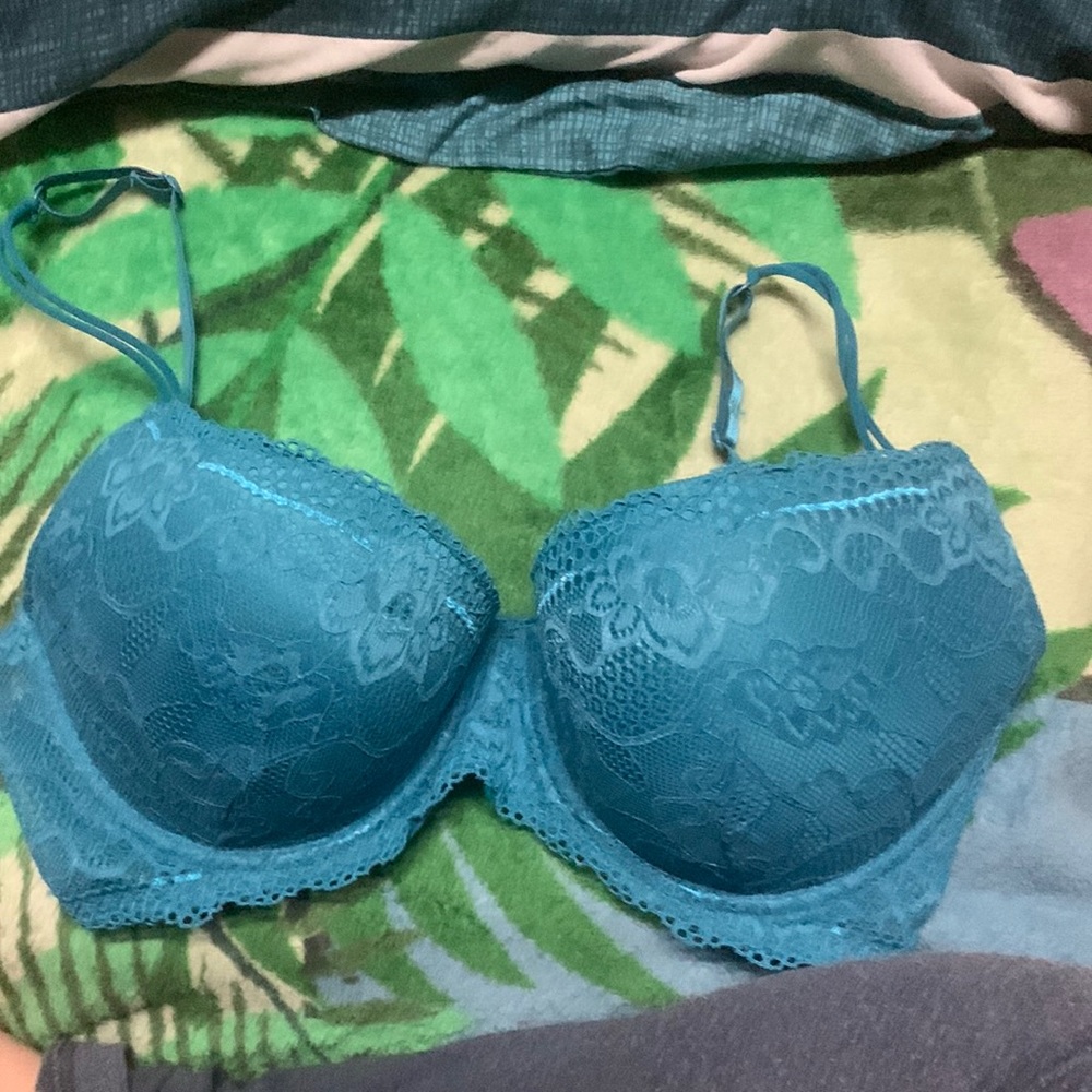 Blue Lace George bra 38C